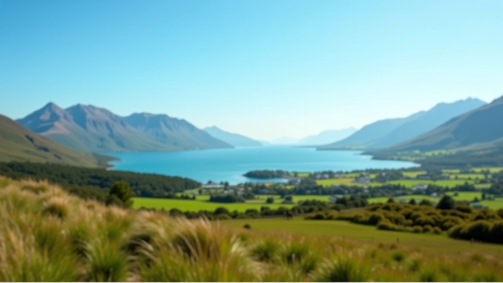 Scenic overlook of Galway Bay with mountains, water, and clear sky